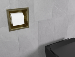 Mexen X-Wall-P toiletrolhouder, geborsteld goud - 1953