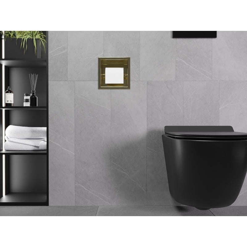 Mexen X-Wall-P support de papier toilette, doré brossé - 1953