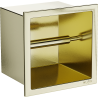 Mexen X-Wall-P Toilettenpapierhalter, gebürstetes Gold - 1953