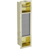 Mexen X-Wall-BP Toilettenpapierhalter mit Magazin, gebürstetes Gold - 1954