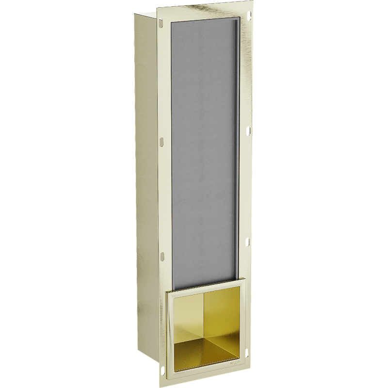 Mexen X-Wall-B suporte para papel higiénico, dourado escovado - 1955