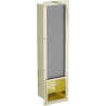 Mexen X-Wall-B support pour papier toilette, or brossé - 1955