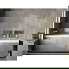 Mexen X-Wall-R Nischenablage mit Flansch 30 x 20 cm, gebürstetes Gold - 1950302010