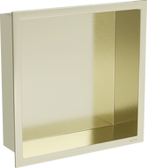 Mexen X-Wall-R nukkutaso laipalla 30 x 30 cm, harjattu kulta - 1950303010