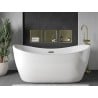 Mexen X-Wall-R Nischenregal mit Flansch 30 x 30 cm, gebürstetes Gold - 1950303010