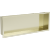 Mexen X-Wall-R estante empotrado con reborde 60 x 20 cm, dorado cepillado - 1950602010