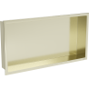 Mexen X-Wall-R półka wnękowa z kołnierzem 60 x 30 cm, złota szczotkowana - 1950603010