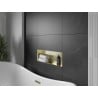 Mexen X-Wall-NR niche shelf without flange 60 x 20 cm, brushed gold - 1951602010