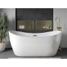 Mexen X-Wall-R recessed shelf with flange 60 x 30 cm, brushed gold - 1950603010