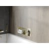 Mexen X-Wall-NR Nischenregal ohne Flansch 60 x 20 cm, gebürstetes Gold - 1951602010