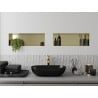 Mexen X-Wall-NR Nischenregal ohne Flansch 60 x 20 cm, gebürstetes Gold - 1951602010