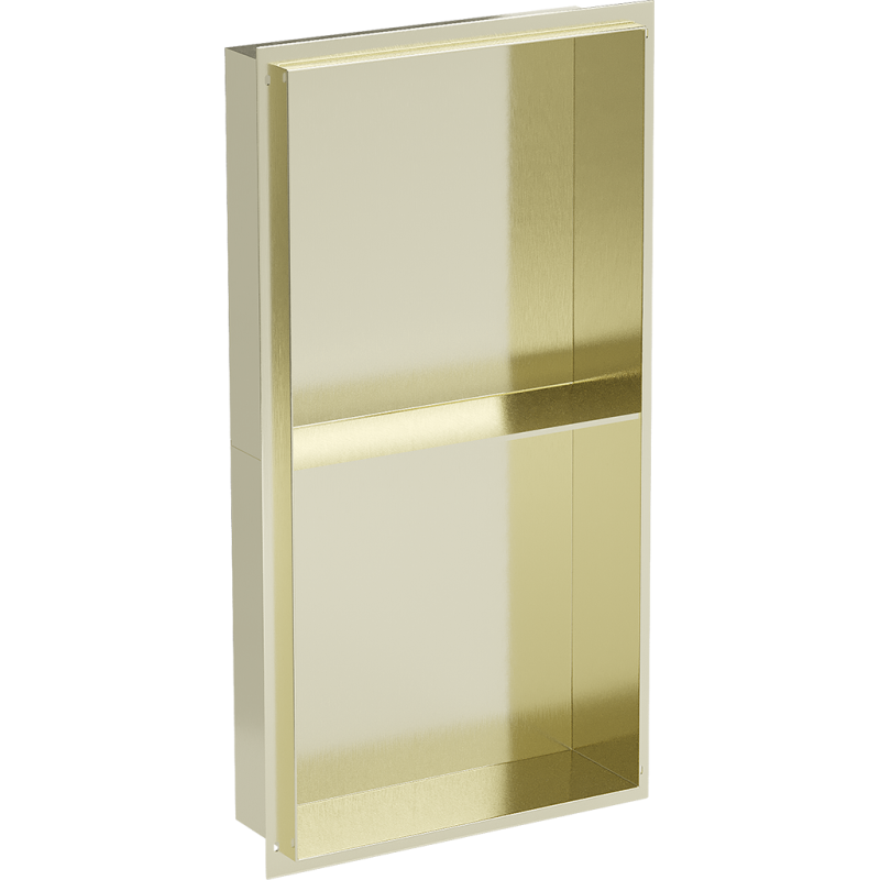 Mexen X-Wall-NR εσοχή ράφι χωρίς περίγραμμα με ράφι 60 x 30 cm, χρυσό