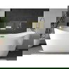 Mexen X-Wall-R nisplank met kraag en plank 60 x 30 cm, geborsteld goud - 1950603010S