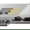 Mexen X-Wall-R nisplank met kraag en plank 60 x 30 cm, geborsteld goud - 1950603010S