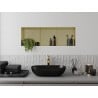 Mexen X-Wall-NR Nischenregal ohne Rahmen mit Ablage 90 x 30 cm, gebürstetes Gold - 1951903010S
