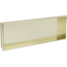Mexen X-Wall-NR Nischenregal ohne Flansch 90 x 30 cm, gebürstetes Gold - 1951903010