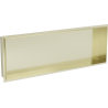 Mexen X-Wall-NR nisvak zonder flens 90 x 30 cm, geborsteld goud - 1951903010
