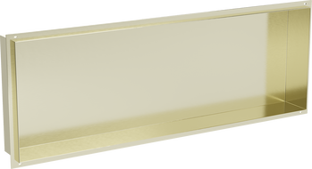 Mexen X-Wall-NR étagère encastrée sans rebord 90 x 30 cm, or brossé - 1951903010