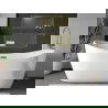 Mexen X-Wall-R nisplank met flens 75 x 30 cm, goud geborsteld - 1950753010