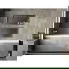 Mexen X-Wall-R nisplank met flens 75 x 30 cm, goud geborsteld - 1950753010