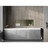 Mexen X-Wall-NR Nischenregal ohne Flansch 90 x 30 cm, gebürstetes Gold - 1951903010