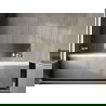 Mexen X-Wall-NR nisvak zonder flens 90 x 30 cm, geborsteld goud - 1951903010