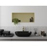 Mexen X-Wall-R étagère encastrée avec rebord 75 x 30 cm, or brossé - 1950753010