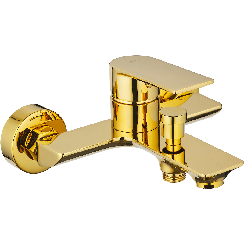 Mexen Alexa grifo de bañera, dorado - 71230-50