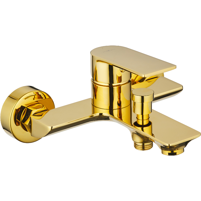 Mexen Alexa grifo para bañera, dorado - 71230-50