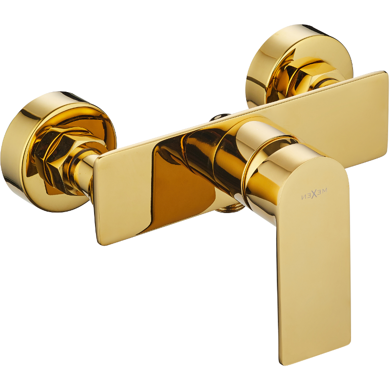 Mexen Alexa douchekraan, goud - 71240-50