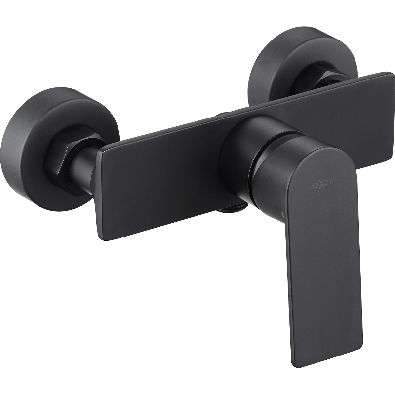 Mexen Alexa misturador de ducha, preto - 71240-70