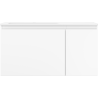 Mexen Orio armoire de salle de bain 90 cm avec lavabo Otis gauche, 1S, 1D, blanc mat - 91A13-09047-3-BBFF01-W18L01