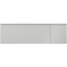 Mexen Orio Badezimmerschrank 160 cm mit linkem Waschbecken Otis, 1S, 1D, grau matt/weiß matt - 91A13-16047-3-BBFF62-W18L01