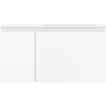 Mexen Orio meuble de salle de bain 90 cm avec lavabo Otis droit, 1S, 1D, blanc mat - 91A13-09047-3-BBFF01-W18P01