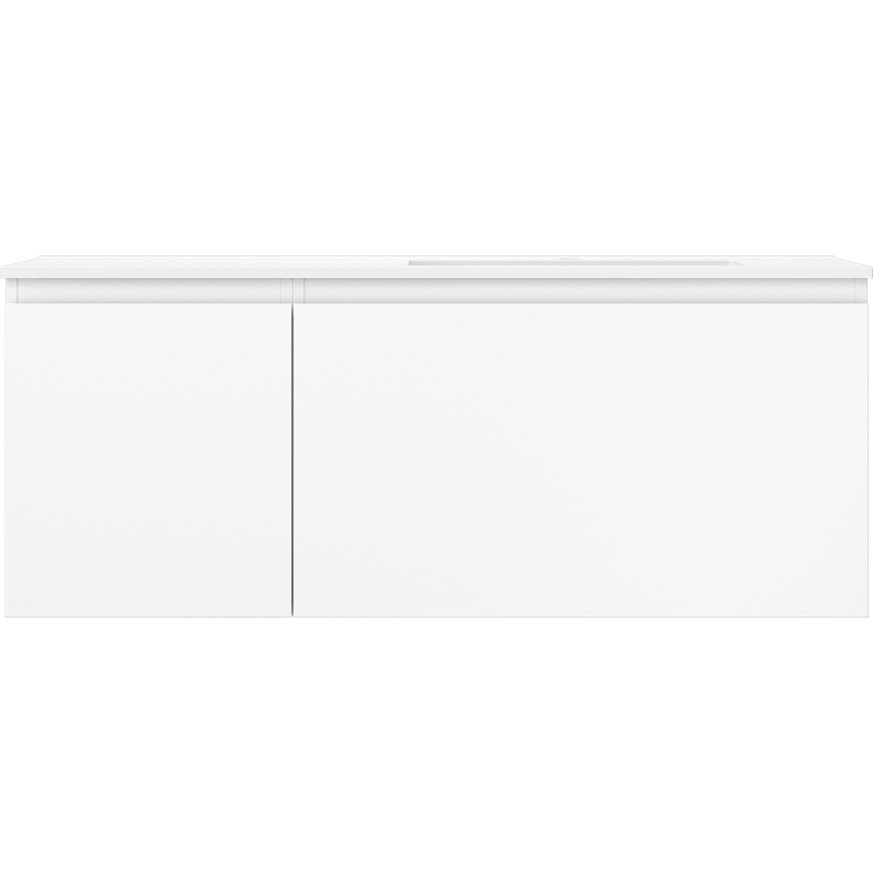 Mexen Orio armário de casa de banho 120 cm com lavatório Otis direito, 1S, 1D, branco mate - 91A13-12047-3-BBFF01-W18P01