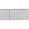Mexen Orio armoire de salle de bain 120 cm avec lavabo Otis à droite, 1S, 1D, gris mat/blanc mat - 91A13-12047-3-BBFF62-W18P01