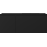 Mexen Orio Badezimmerschrank 120 cm mit Waschbecken Otis rechts, 1S, 1T, schwarz matt - 91A13-12047-3-BBFF71-W18P71
