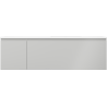 Mexen Orio Badezimmerschrank 160 cm mit Waschbecken Otis rechts, 1S, 1D, grau matt/weiß matt - 91A13-16047-3-BBFF62-W18P01
