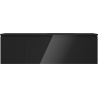 Mexen Orio armario de baño de 160 cm con lavabo Otis derecho, 1S, 1D, negro brillo/negro mate - 91A13-16047-3-BBFF70-W18P71