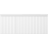 Mexen Rivel vannitoakapp 120 cm koos Otis parempoolse kraanikausiga, 1S, 1D, sooneline, valge matt - 91A23-12047-3-BBFF01-W18P01