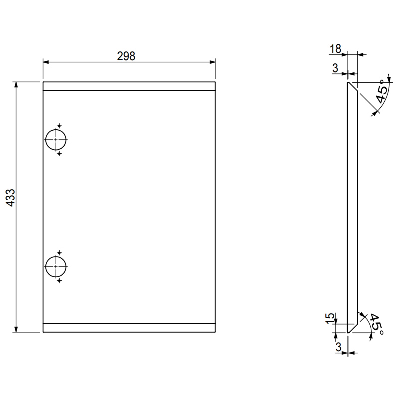 Mexen Orio Badezimmerschrank 90 cm mit Waschbecken Vela rechts, 1S, 1D, weiß matt - 91A13-09047-3-BBFF01-W23P01
