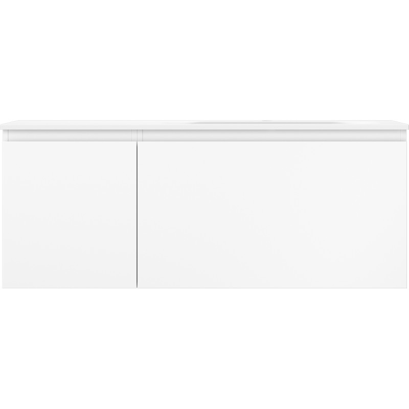 Mexen Orio meuble de salle de bain 120 cm avec lavabo Vela à droite, 1S, 1P, blanc mat - 91A13-12047-3-BBFF01-W23P01