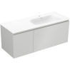 Mexen Orio badkamerkast 120 cm met wastafel Vela rechts, 1L, 1D, grijs mat/wit mat - 91A13-12047-3-BBFF62-W23P01