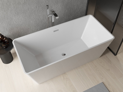 Mexen Malaga freistehende Badewanne 170 x 80 cm, weiß - 51421708000 Mexen Malaga freistehende Badewanne 170 x 80 cm, weiß - 51421708000