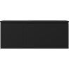 Mexen Orio Badezimmerunterschrank 120 cm mit Waschbecken Vela rechts, 1S, 1D, schwarz matt - 91A13-12047-3-BBFF71-W23P71