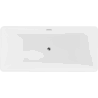 Mexen Malaga freestanding bathtub 170 x 80 cm, white - 51421708000