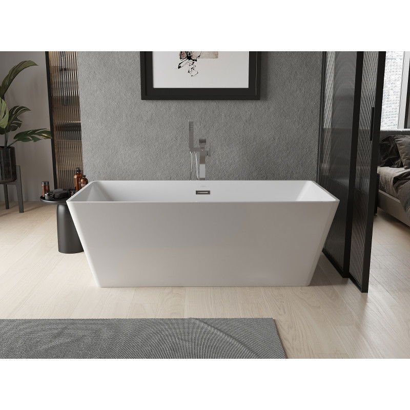 Mexen Malaga μπανιέρα ελεύθερης τοποθέτησης 170 x 80 εκ, λευκή - 51421708000