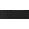 Mexen Orio Badezimmerschrank 160 cm mit Waschbecken Vela rechts, 1S, 1D, schwarz matt - 91A13-16047-3-BBFF71-W23P71