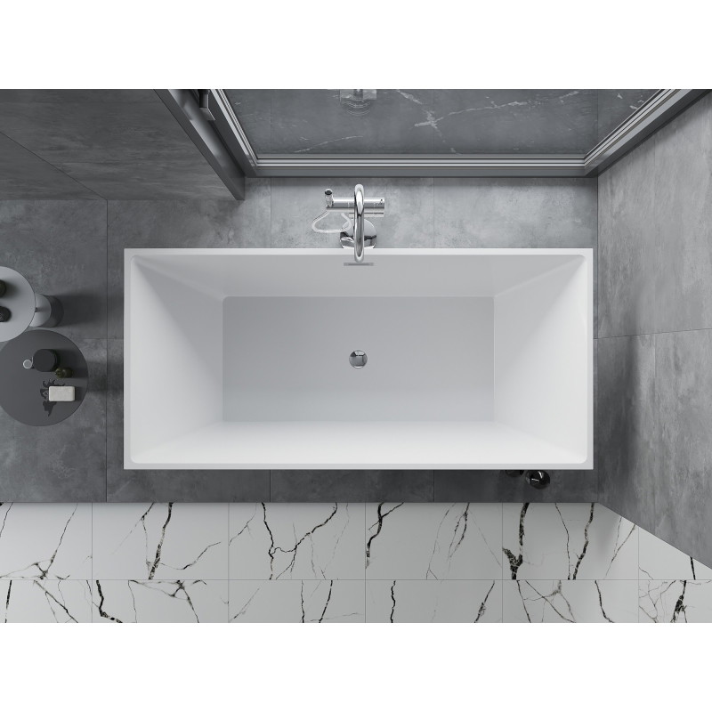 Mexen Ibiza vabaltseisev vann 170 x 80 cm, valge - 57021708000