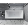 Mexen Ibiza vabaltseisev vann 170 x 80 cm, valge - 57021708000